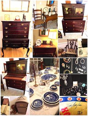 Antiques and vintage items from NHAC's February 2018 Estate Sale in Merrimack, NH