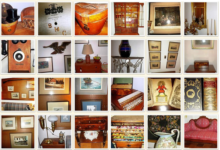 Antiques and vintage items from NHAC's April 2016 Estate Sale in Amherst, NH