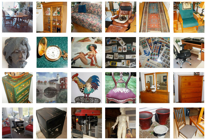 Antiques and vintage items from NHAC's April, 2016 Estate Sale in Amherst, NH